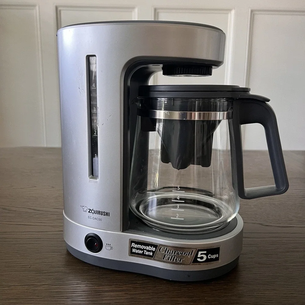 Zojirushi Zutto 5 Cup Coffee Maker Ec-Dac50sz Drip Brewer Silver Pfas Free NEW